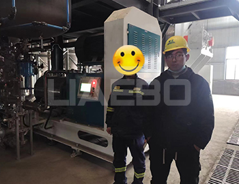 江西某實業(yè)有限公司300L砂磨機(jī)調(diào)試成功