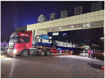 年終歲末天意機(jī)械發(fā)貨忙 加班加點(diǎn)為市場！