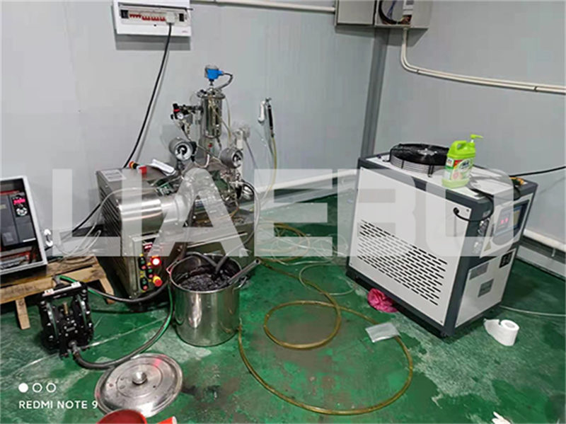 0.5L實驗室納米砂磨機(jī)炭黑1μm